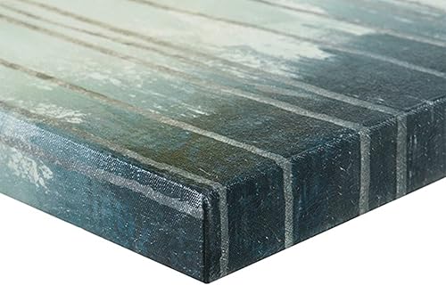 Miniatura 7 de Madison Park Arte de pared para decoración de sala de estar, lienzo tríptico de lámina dorada adornado para el hogar, decoración de baño, pintura