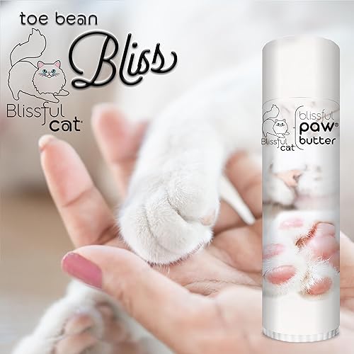 Miniatura 8 de The Blissful Cat Paw Butter, hidratante para almohadillas secas para patas, suaviza y protege una pata áspera, versátil bálsamo para patas de gato,