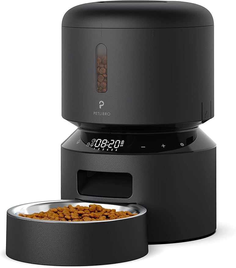PETLIBRO Automatic Cat Feeder, Microchip Cat Feeder with Stainless