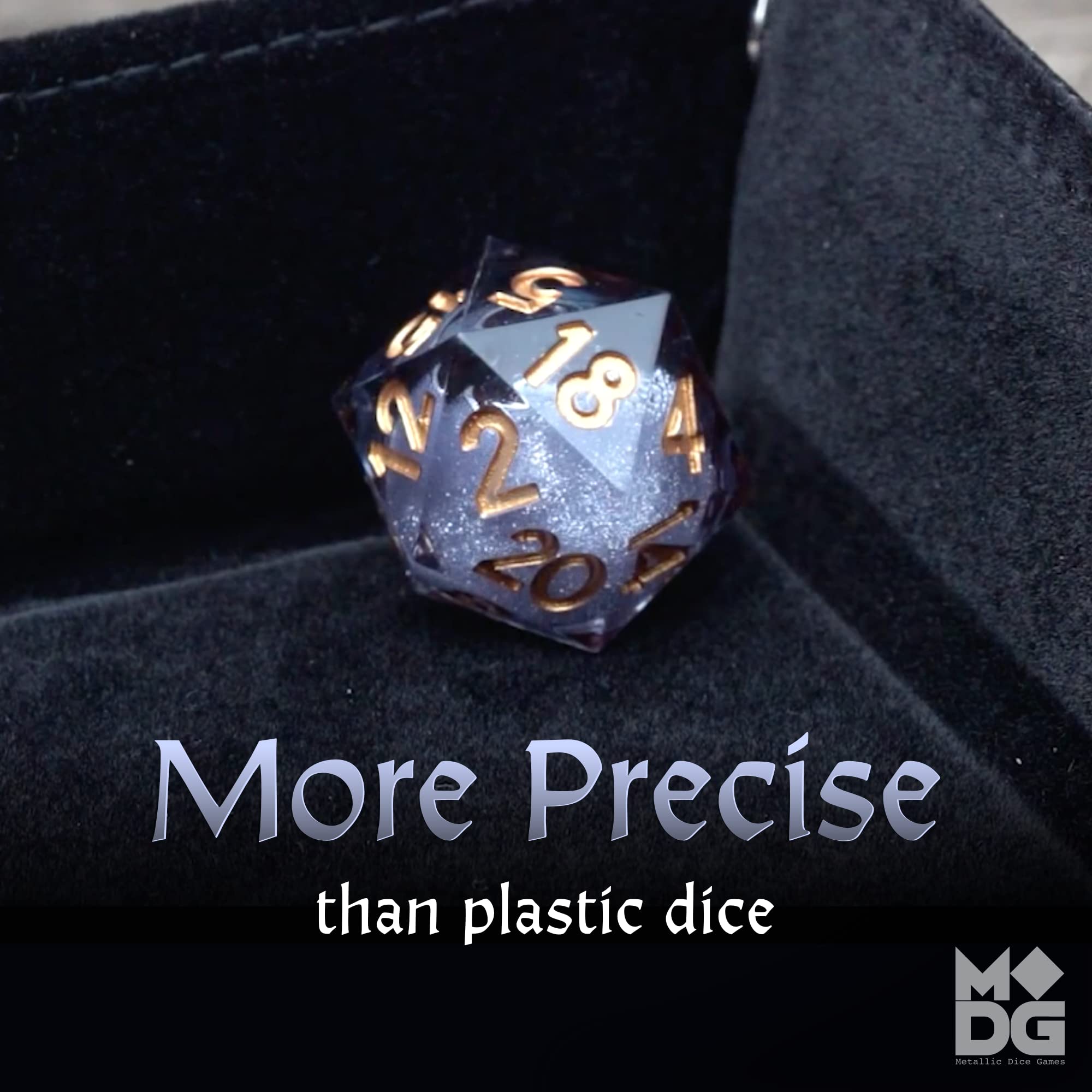 Fanroll - Vanishing Oil Liquid Core Dice Set