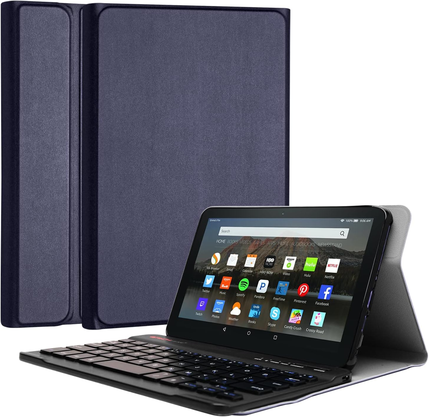 TECHGEAR STRIKE FOLIO Case for Amazon Fire HD 8" 12th Generation / 2022