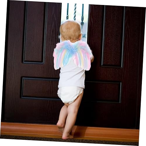 Miniatura 3 de ifundom 1 Set Props Dress up Cosplay Wings Party Props Wing Pendant Party Gift Wing Photo Props Lovely Props Wing Ornament Feather Girl European and