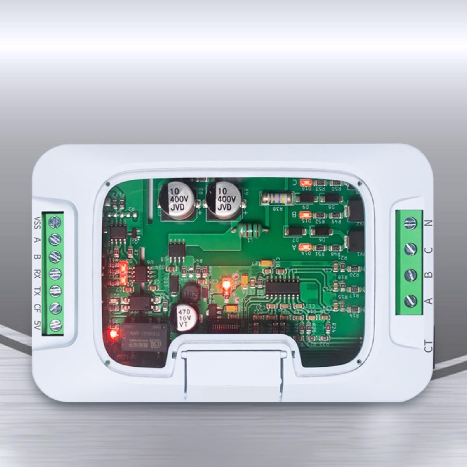Para medidor de energía trifásico PZEM-6L24 para RS485 para monitor Modbus con analizador de corriente de voltaje de potencia reactiva activa para automatización industrial y (Host +