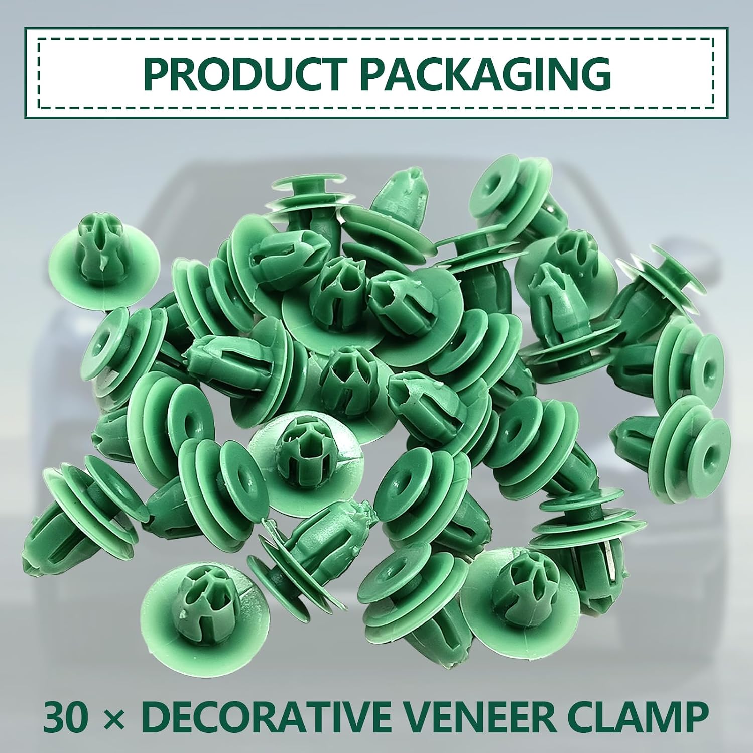 30PCS Door Panel Clip Interior Trim Clip Door Lining Trim Panel Clips Nylon Retainer Clips Car Trim Panel Clips 91560-SZW-003 Compatible with Odyssey CR-V Accord CR-Z Pilot Civic