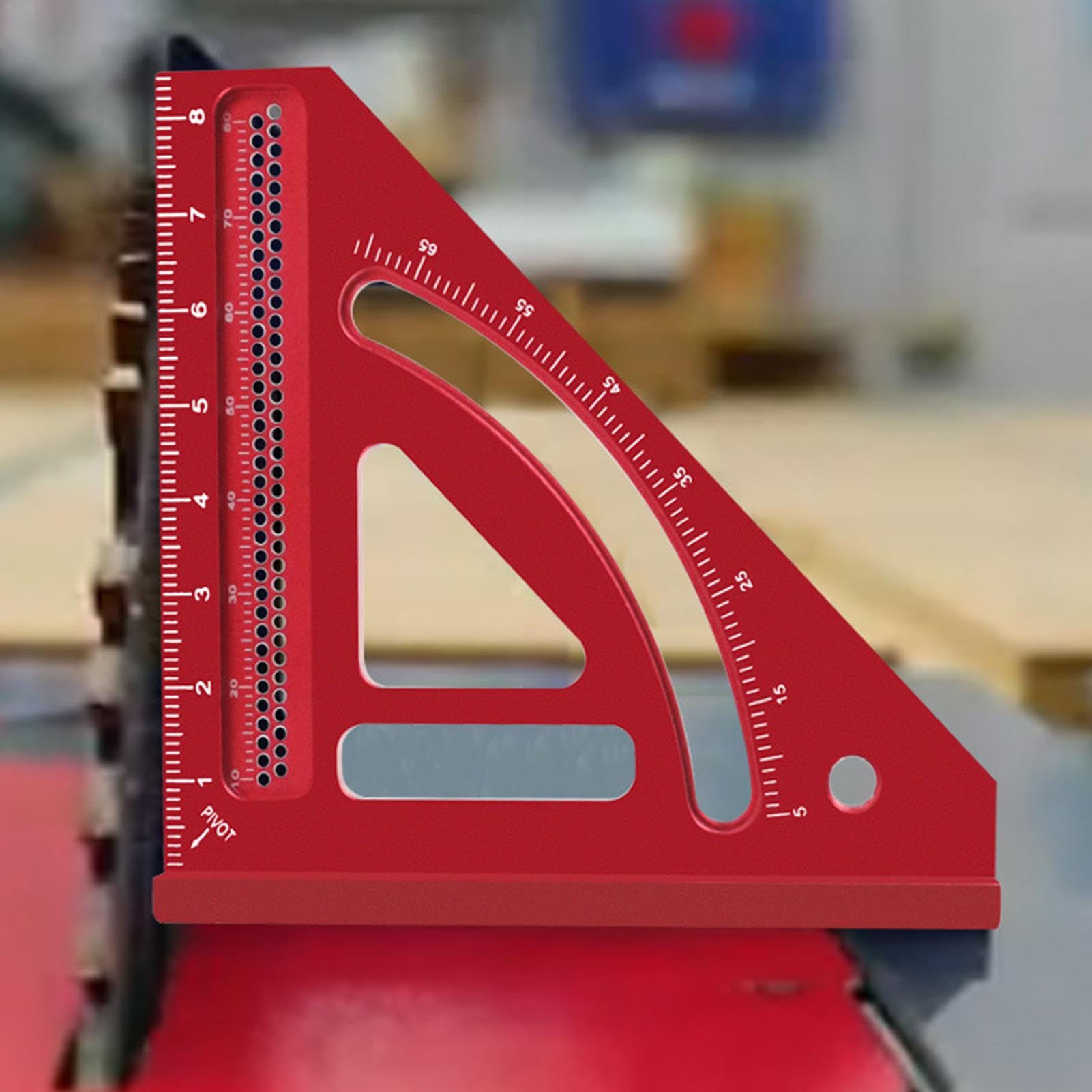 Mirino Angolare Pieghevole 0-170° - Goniometro In Alluminio Per Falegnameria E Edilizia - Foto 13