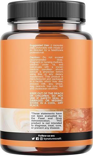 Miniatura 13 de Paquete de apoyo a base de hierbas para la tiroides para la pérdida de peso y cápsulas orgánicas de musgo marino irlandés – Energía avanzada para