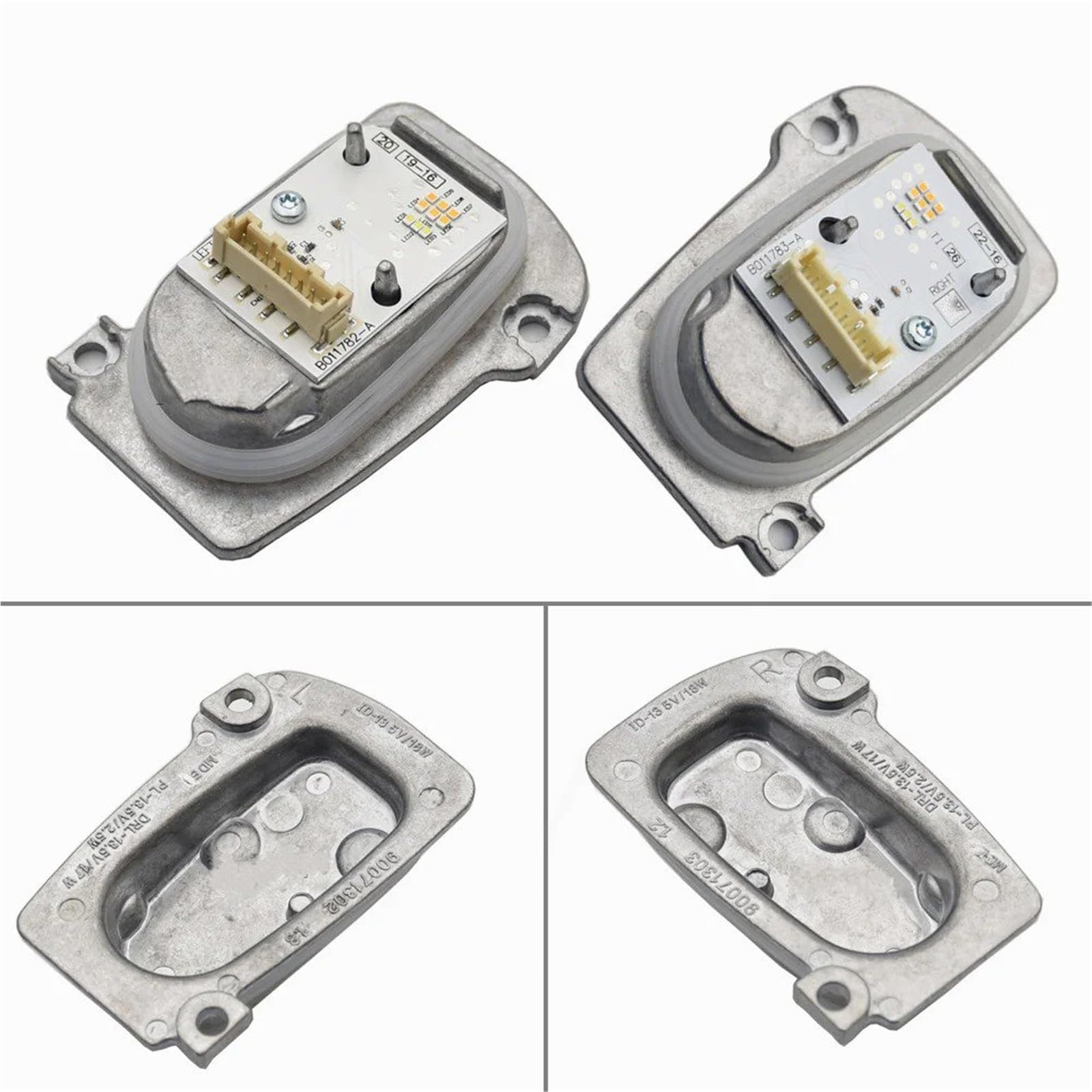 Unidad Control Balasto Faros Xenón 8V0.998.474.A 90106583 B011783-A B011782-A para A3 para RS3 Sportback Faro LED DRL Unidad Fuente De Luz(1 par)