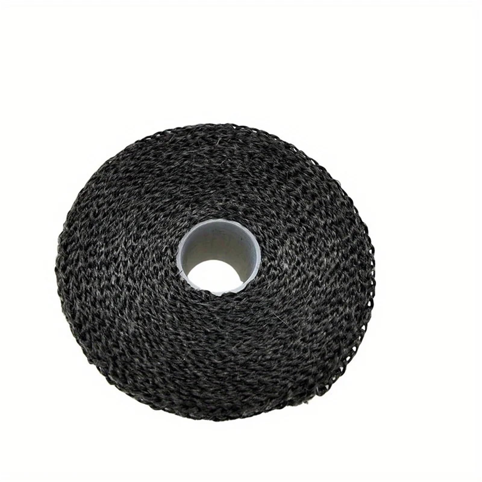 Cvndts Black Motorcycle Hole Heat-Shield 5M X 5Cm High Temp Fiberglass Exhaust Heat Wrap Insulation Tape For Car & Motorcycle Exhaust Pipe(Black)