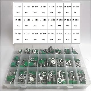 JMORCO 288Pcs RV097NS 3 5Pin 6 8 RK097NS 1K 5K 10K 20K 50K 100K 500K 1M with A Switch Audio Shaft 15mm Amplifier Sealing Potentiometer xiaoyu