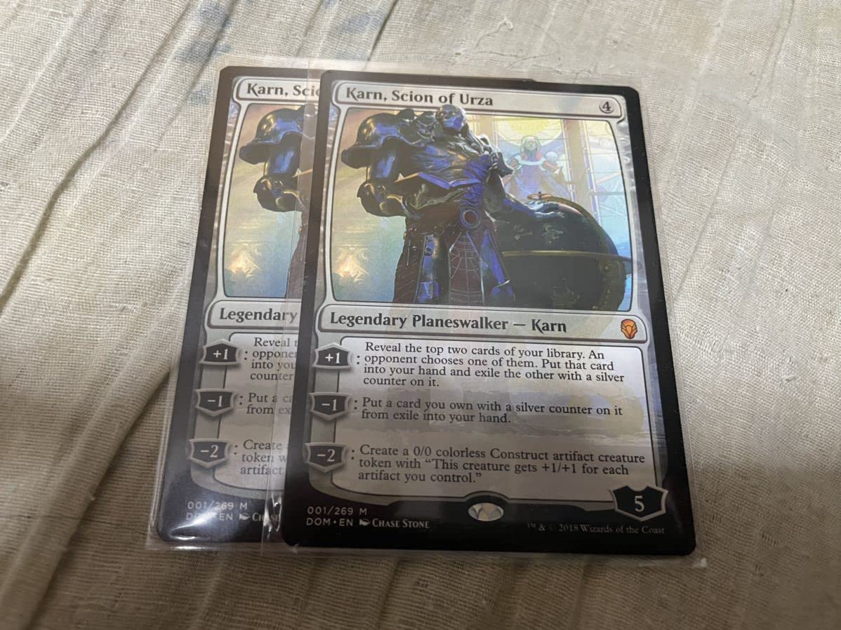 mtg ウルザの後継、カーン foil 英 FOIL)ウルザの後継、カーン/Karn, Scion of Urza《英語》【MED-RNA】