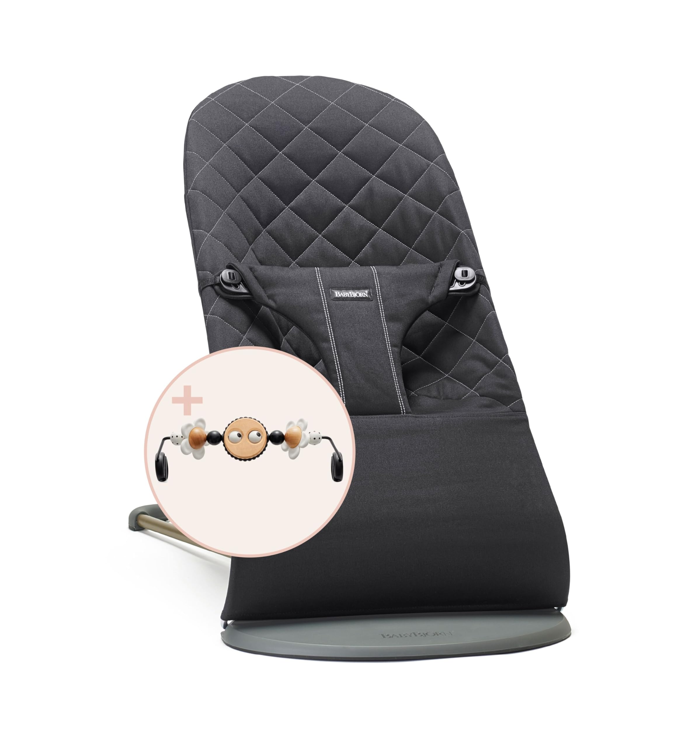 BabyBjörn Mochila Porta Bebé One Air, Malla 3D, Gris arena — view 15