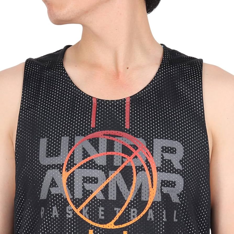 美品 UNDER ARMOUR PRAIRIE 1 リバーシブルバスケシャツYL