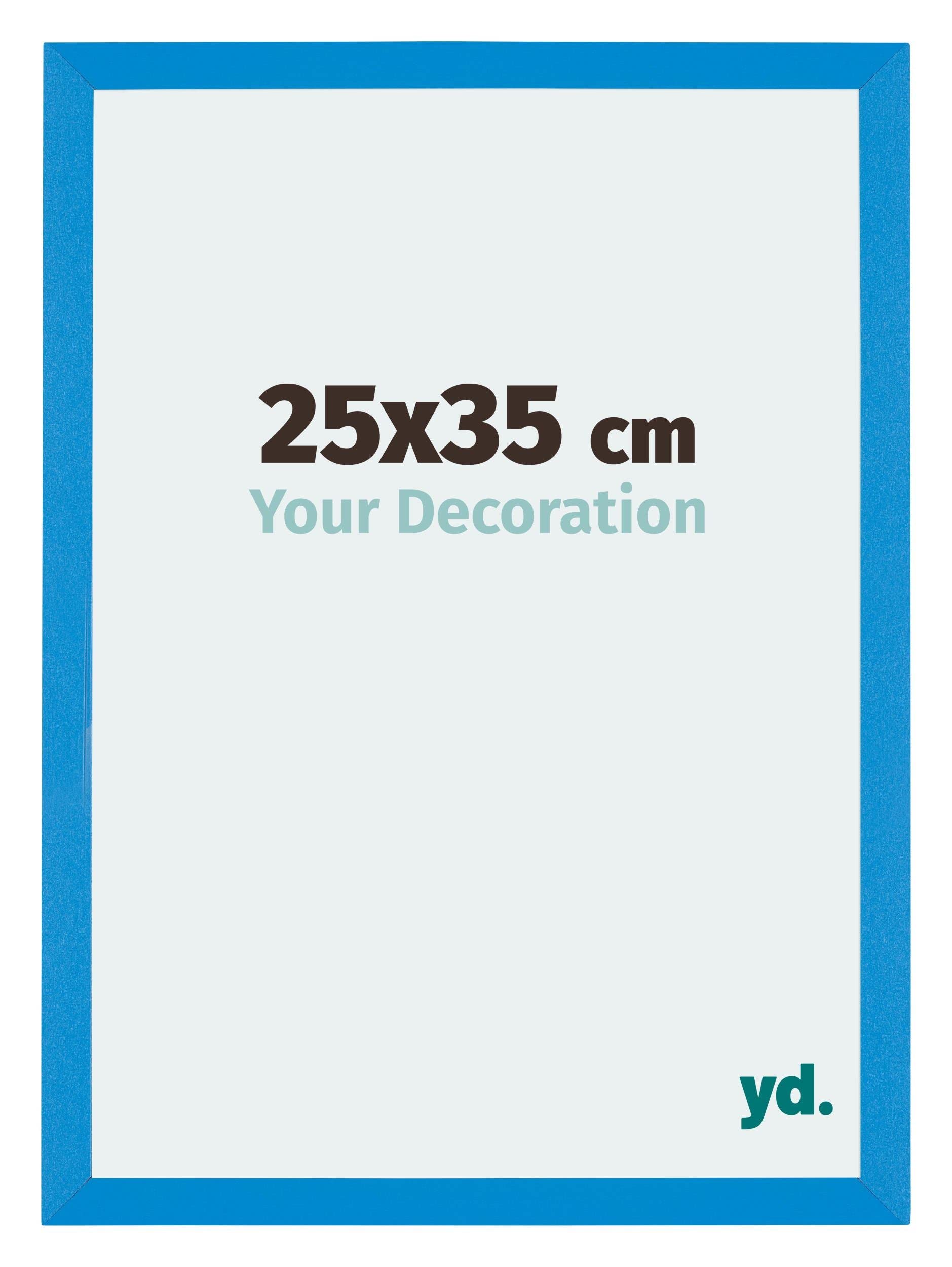 Your Decoration - Puzzle frame 25x35 - Bright Blue - Puzzle frame 500-1000 Pieces - MDF Photoframe - Mura