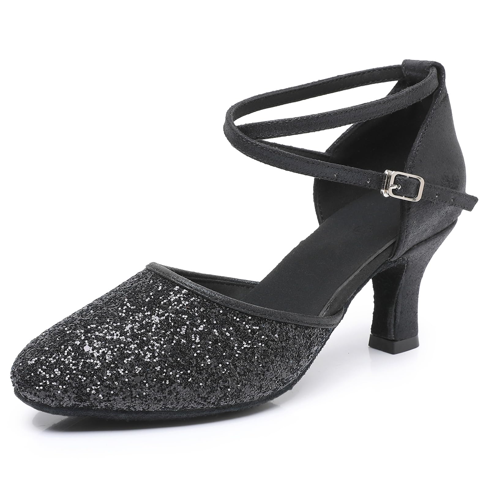 Rosefinch Scarpe da Ballo Latino per Le Donne Salsa Bachata Ballroom Professionale Performance Scarpe da Ballo