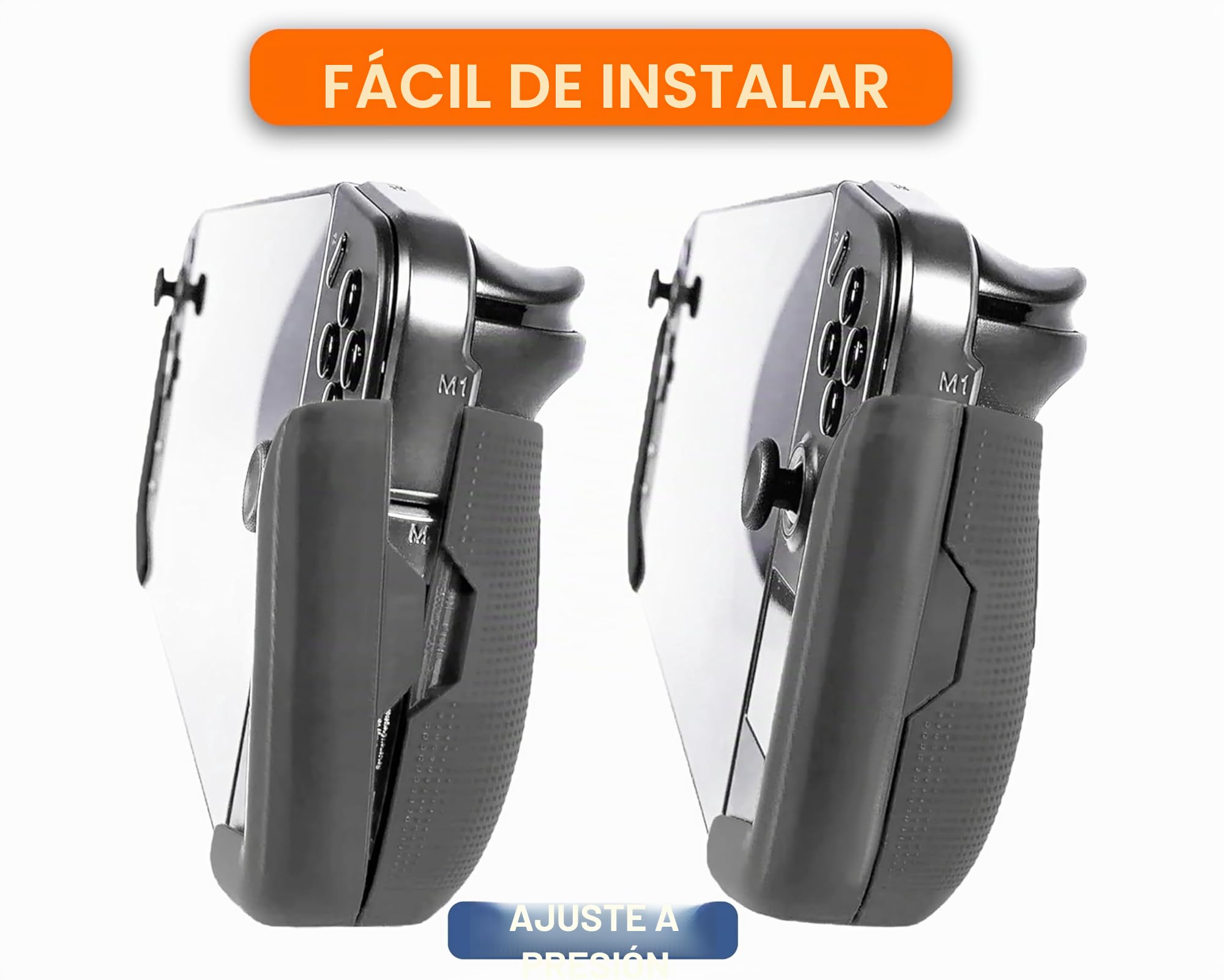 Lenovo Legion Go - Agarre ergonómico, accesorio antideslizante para mayor comodidad y agarre, consola de juegos compatible, cubierta protectora, fácil instalación