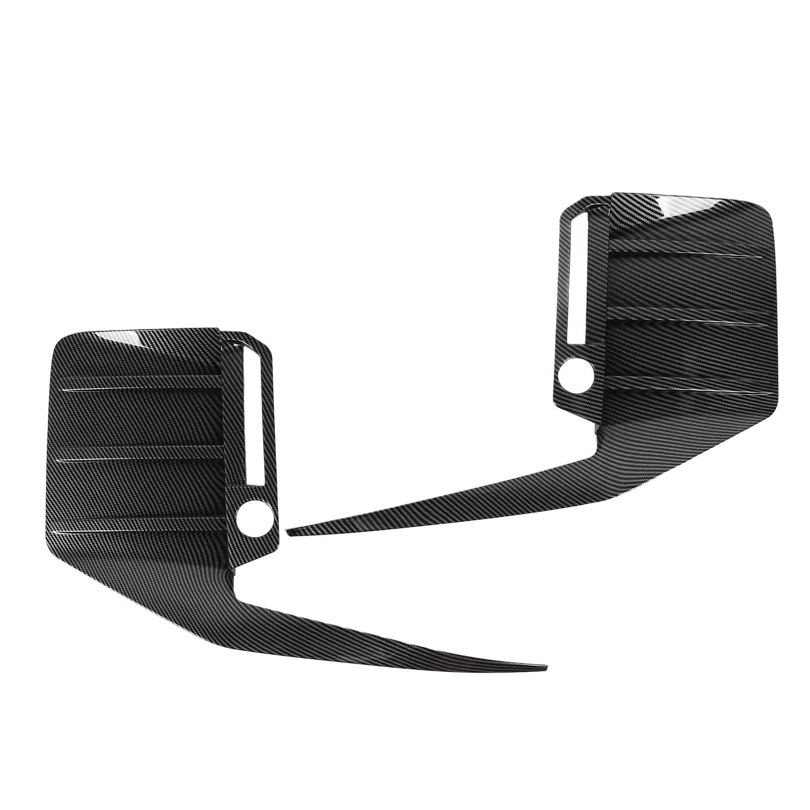 Tbest Parachoques Trasero Difusor Lateral ABS Ajuste Personalizado para