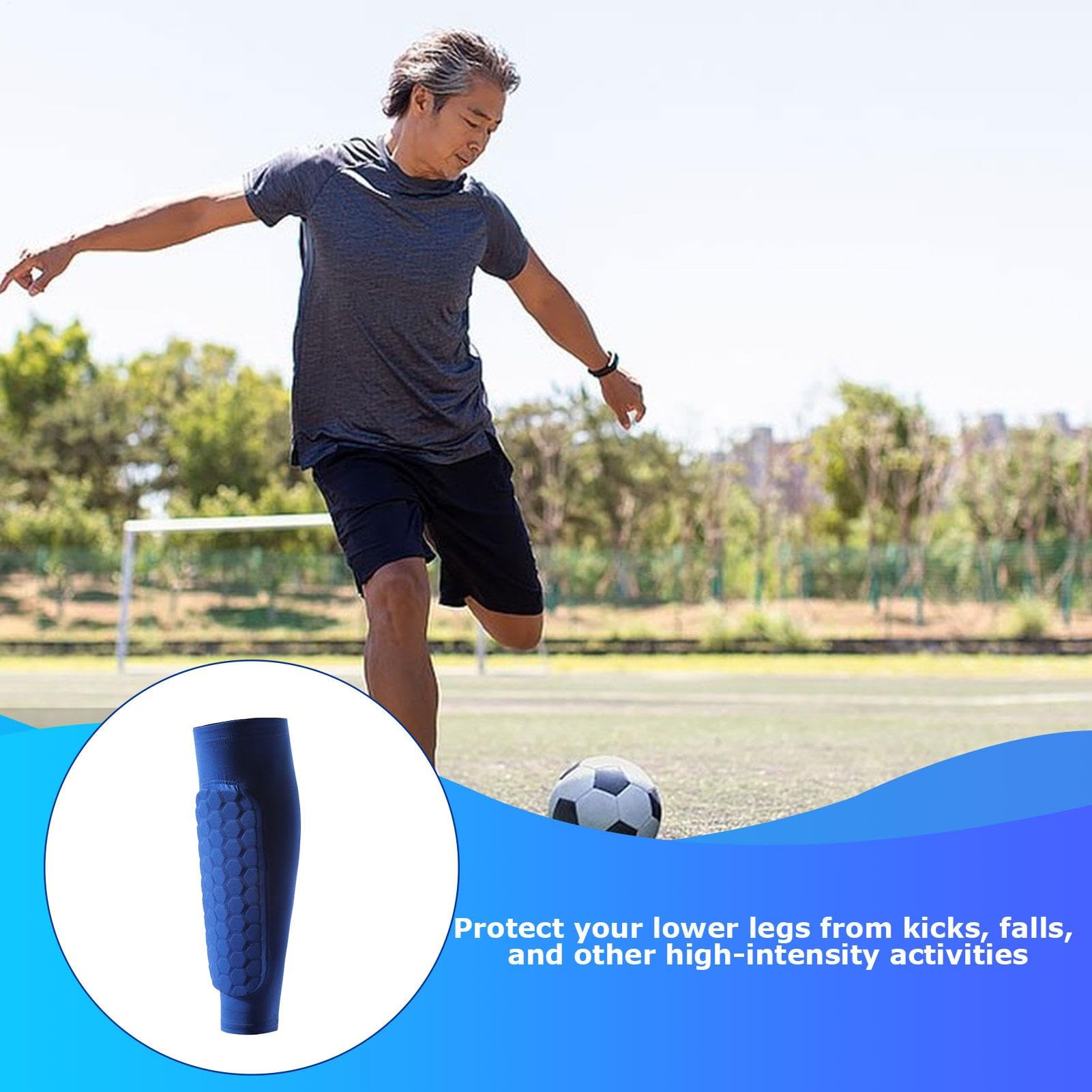 Shin Defender Schienbeinschoner – Flexibles Waben-Design Für Kinder, Teenager & Erwachsene, Atmungsaktiv, Leicht, Ideal Für Fußball & Co. Shin Defender Schienbeinschoner – Flexibles Waben-Design Für Kinder, Teenager & Erwachsene, Atmungsaktiv, Leicht, Ideal Für Fußball & Co.