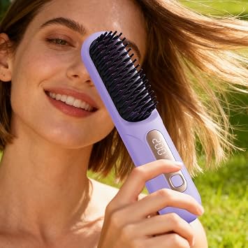 Mini Hair Straightener 20s Fast Heating Styler | Portable Ceramic Hair Straightener with Negative Ions for Girls Women Home Salon Styling