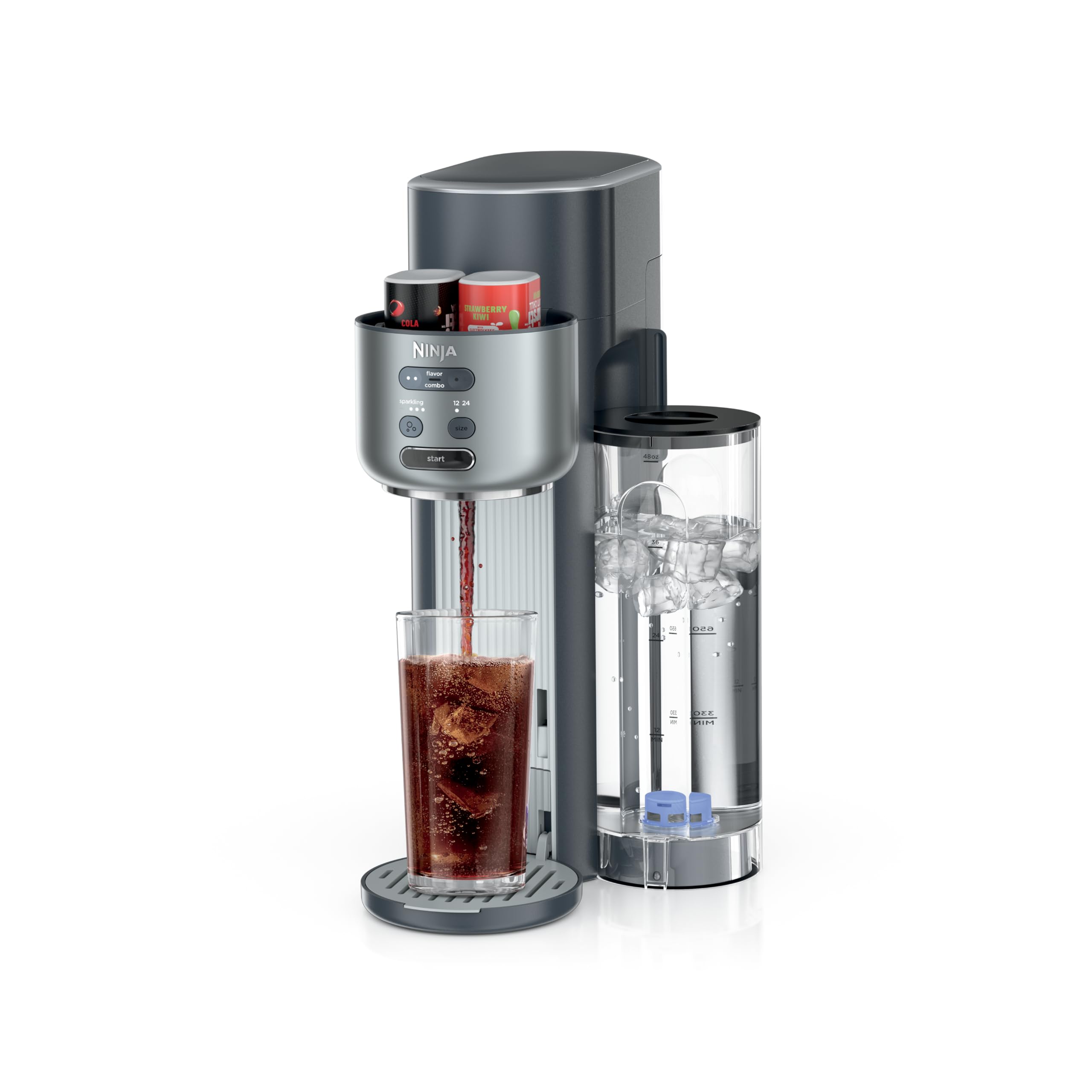 Ninja Thirsti Ultimate Drink System, Soda Maker, Cyberspace, WC3001BL2