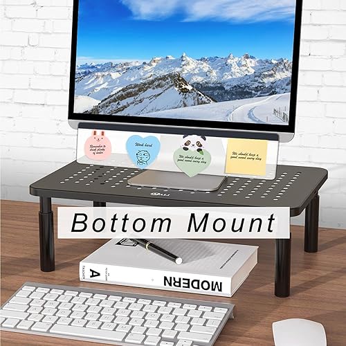 Miniatura 4 de Soporte superior de tablero de notas para monitor, soporte de notas adhesivas para monitor de 18", tableros adhesivos, tablero de mensajes para