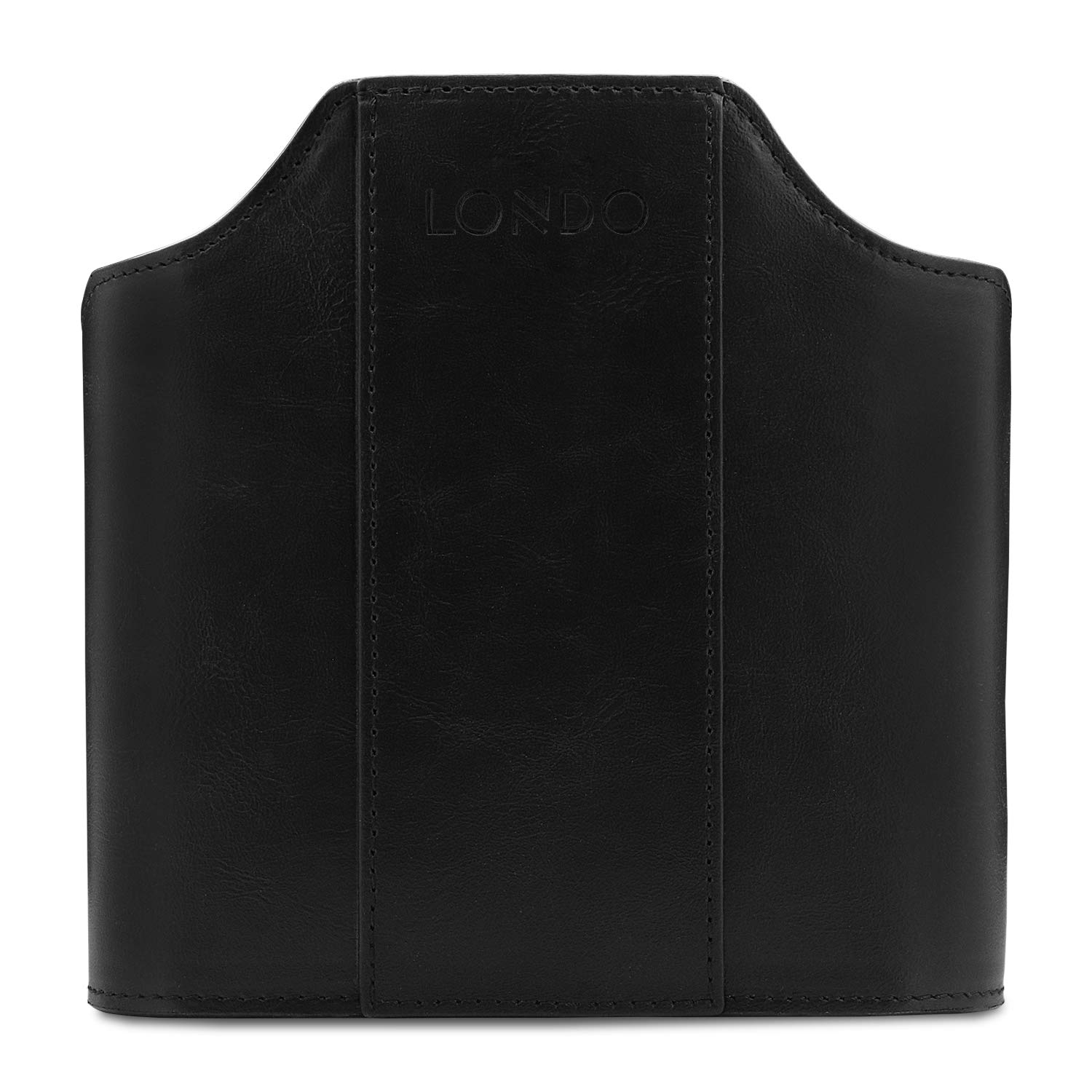 Londo Leder Fernbedienung Organizer und Halter & Leder Fernbedienung Organizer und Halter mit Tablet Fach, Fernbedienungshalter - Multifunktion Aufbewahrung (Hellbraun)