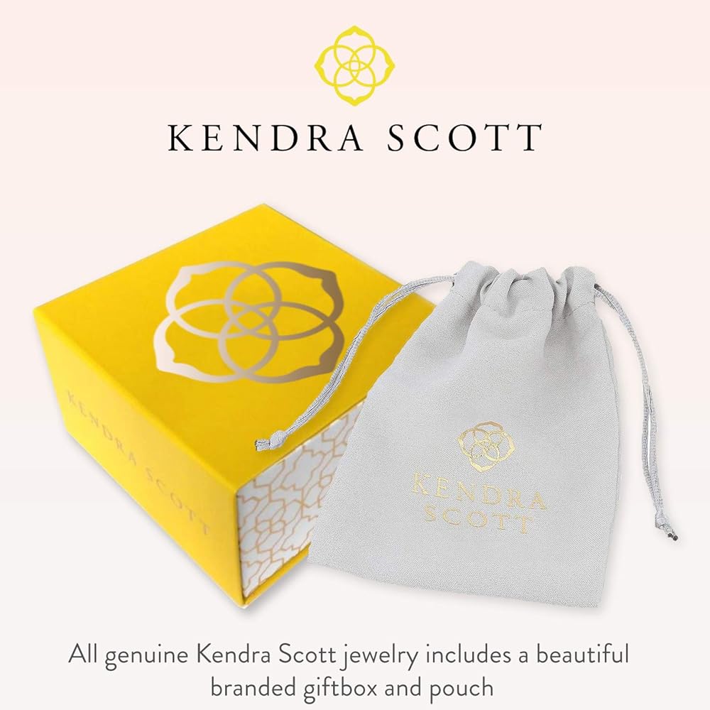 Amazon.com: Kendra Scott Elisa Open Frame Necklace in 14k