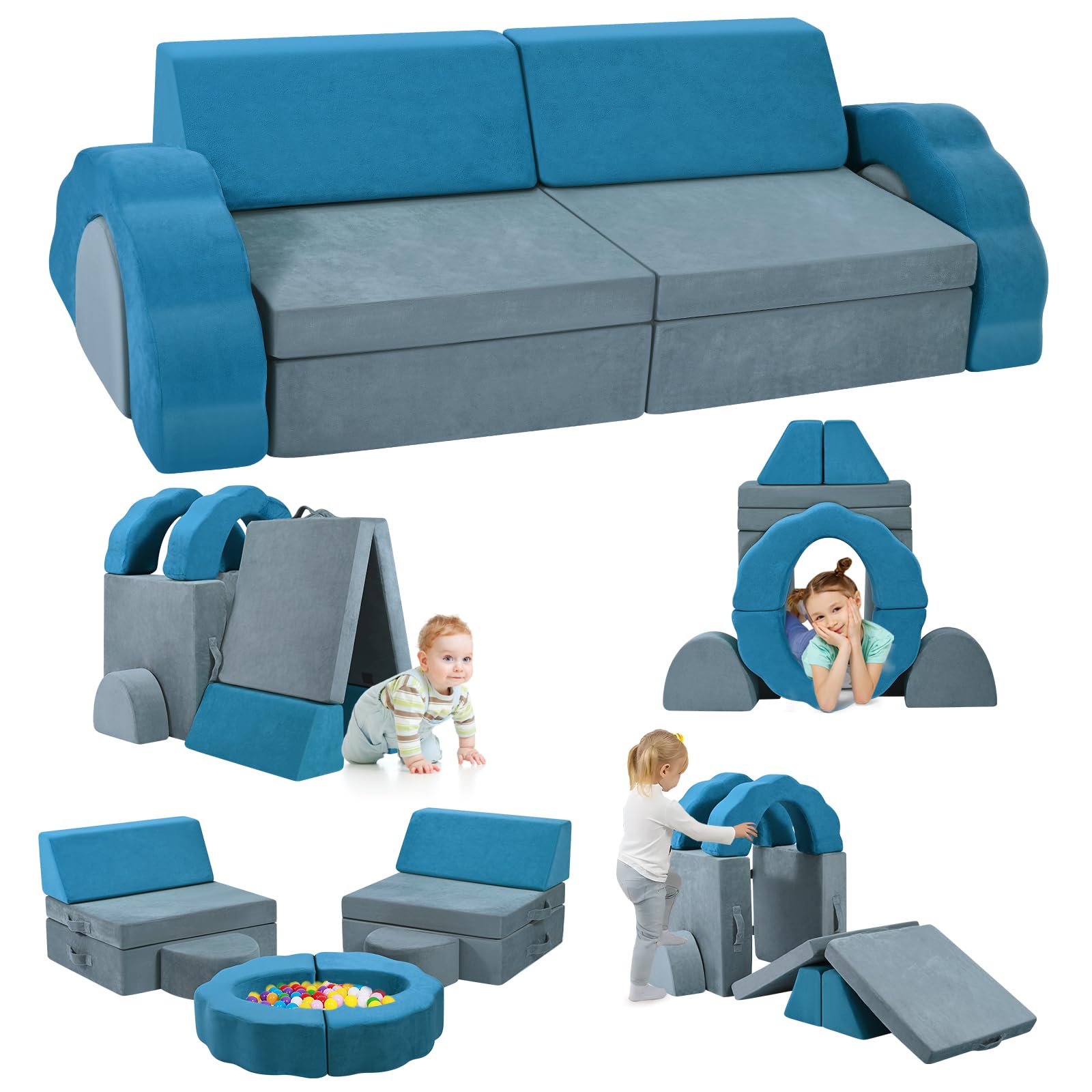 Canapé en mousse - Mobilier mousse crèche et maternelle