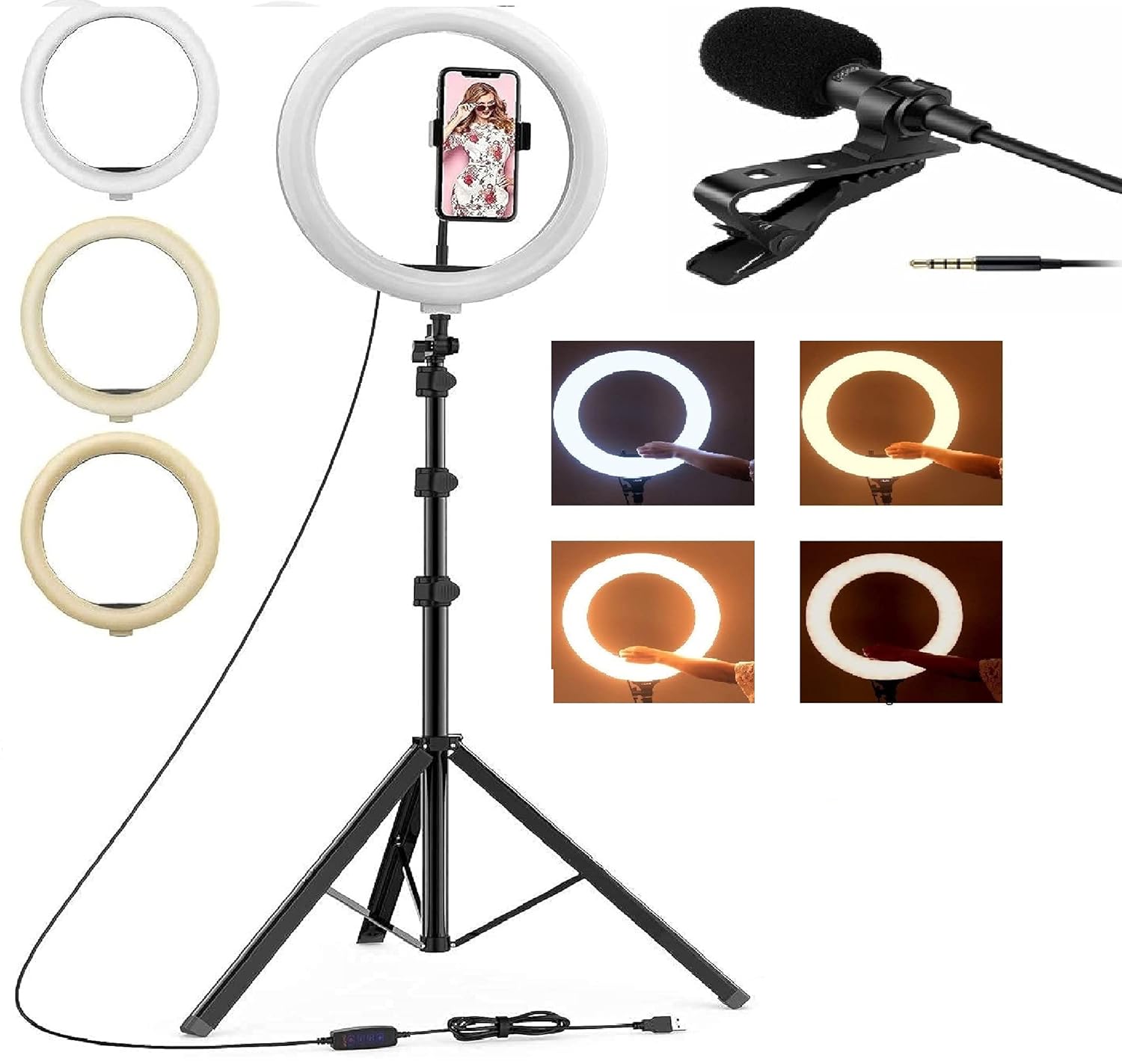 AWM AWADH MART Tripod Camera Stand with Mount and Lattu with 10 inch