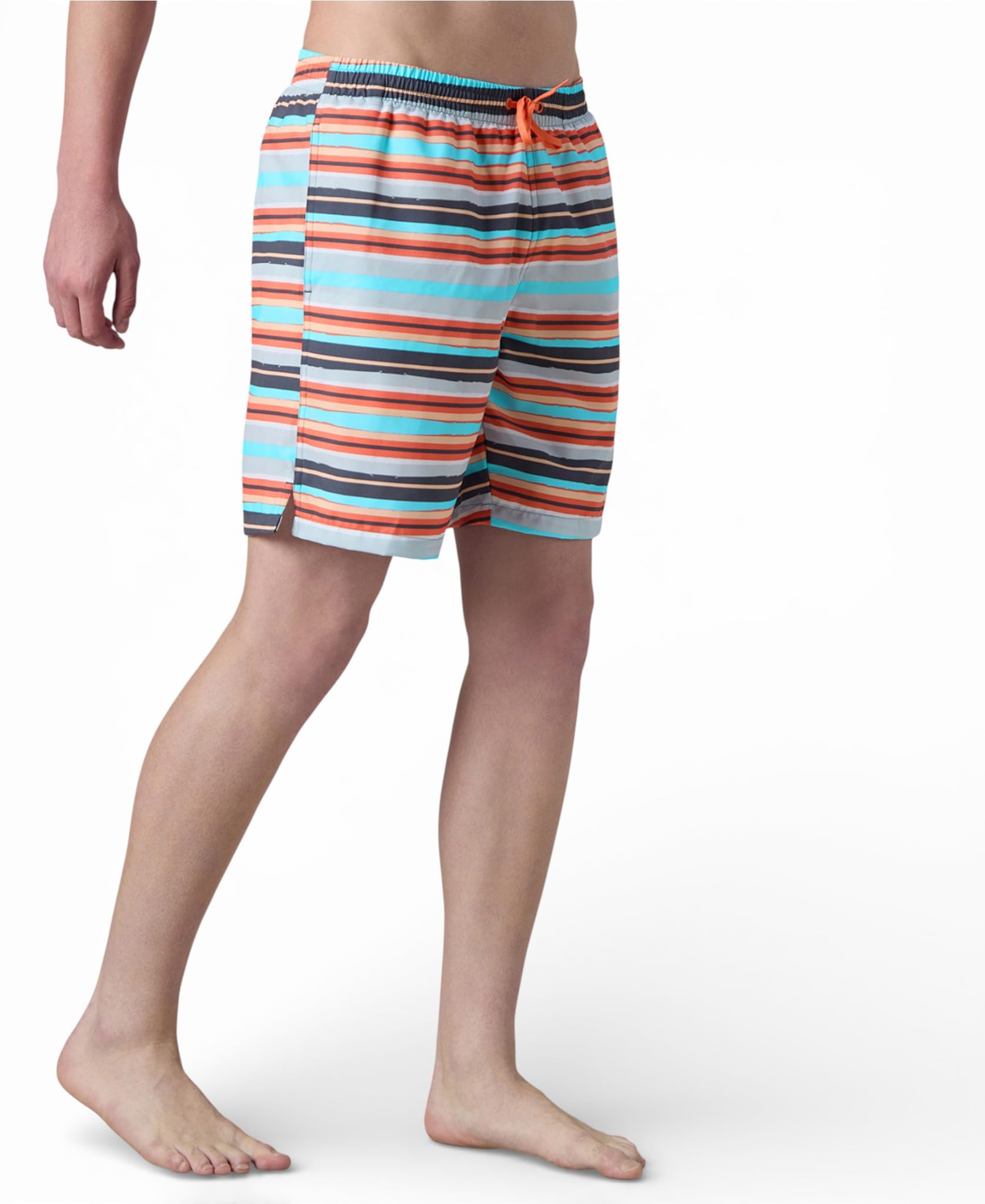Speedo Men's 4 Way Comfort Stretch Essential Printed Watershorts with Side Pockets | Water Repellent Fabric | Inner Mesh Brief | Sun Protection: UPF 50+-picture-18