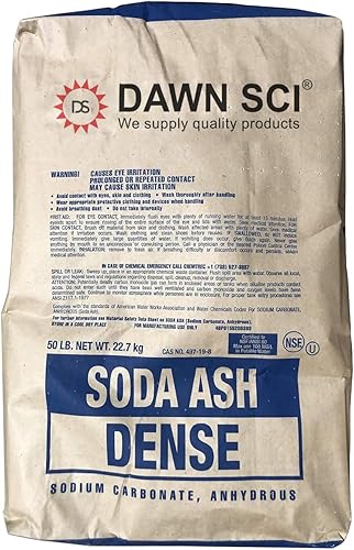 Bolsa densa de ceniza de soda de 50 libras