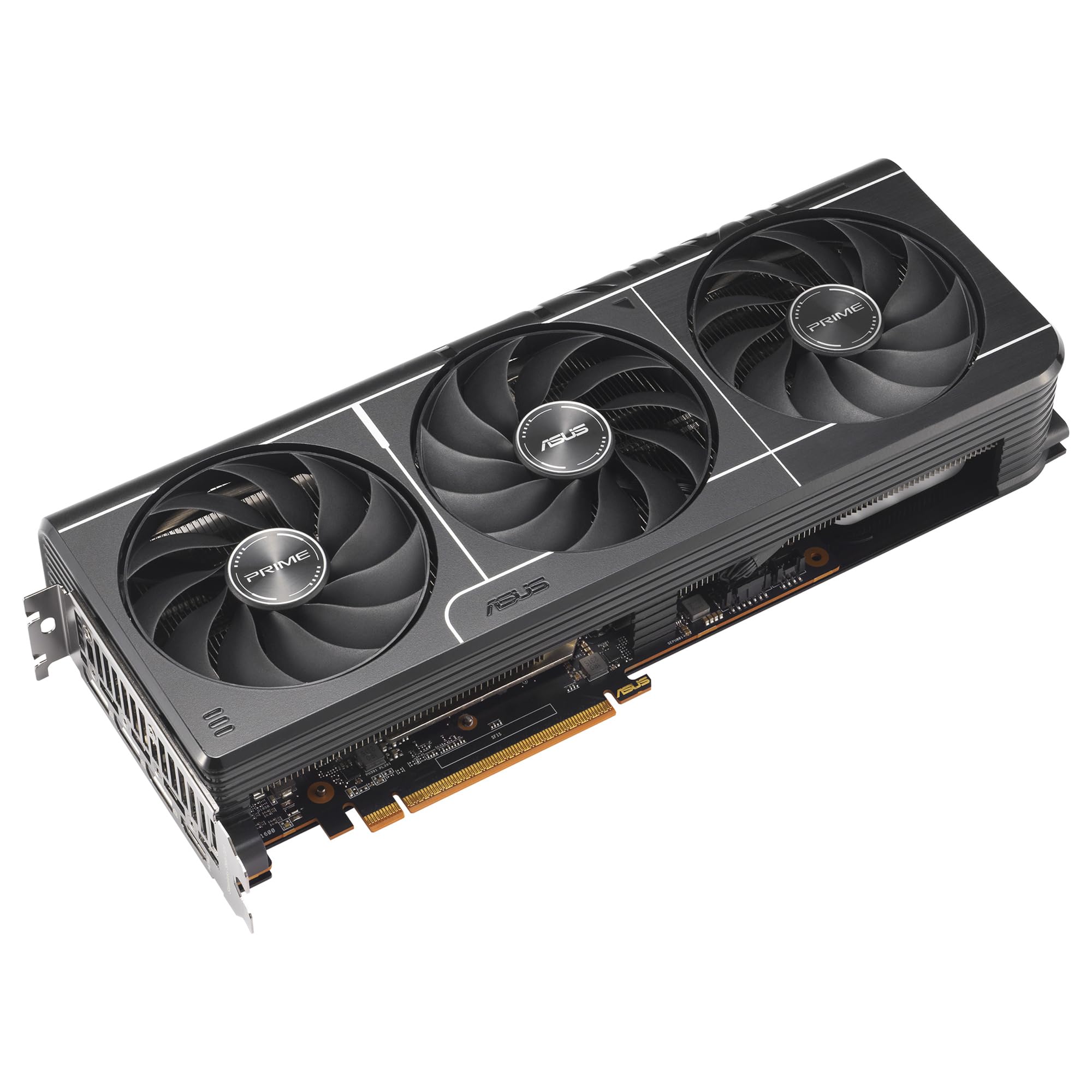 ASUS Prime Radeon RX 9070 XT OC Edition 16GB GDDR6 - Tarjeta gráfica | PCIe 5.0, HDMI/DP 2.1, diseño de 2,5 ranuras, ventiladores axial-tech, rodamientos de doble bola, Dual BIOS, ASUS GPU Guard