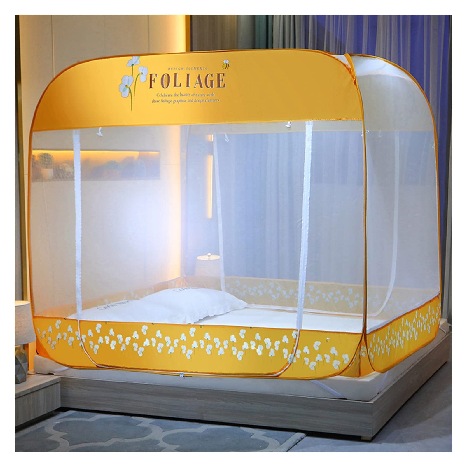 DXTFDHB Bed Canopy for Bed with Mosquito Net Curtain