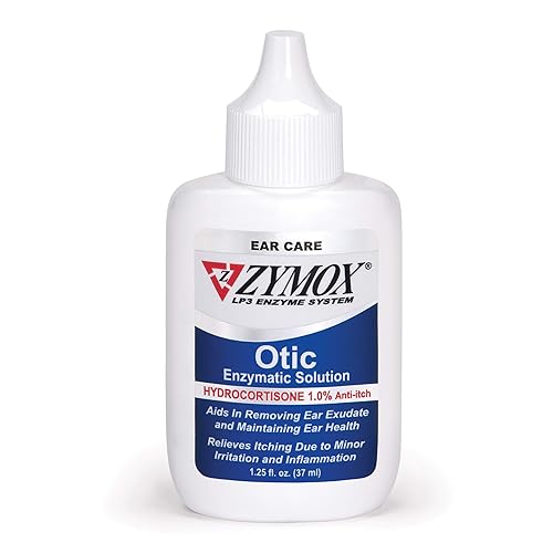 Zymox Otic Enzymatic Solution for Dogs and Cats to Soothe