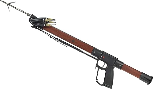 AB Biller Fusil de fusil profesional rediseñado, inoxidable o madera (fabricado en Estados Unidos) (madera de patauk, 32 pulgadas)