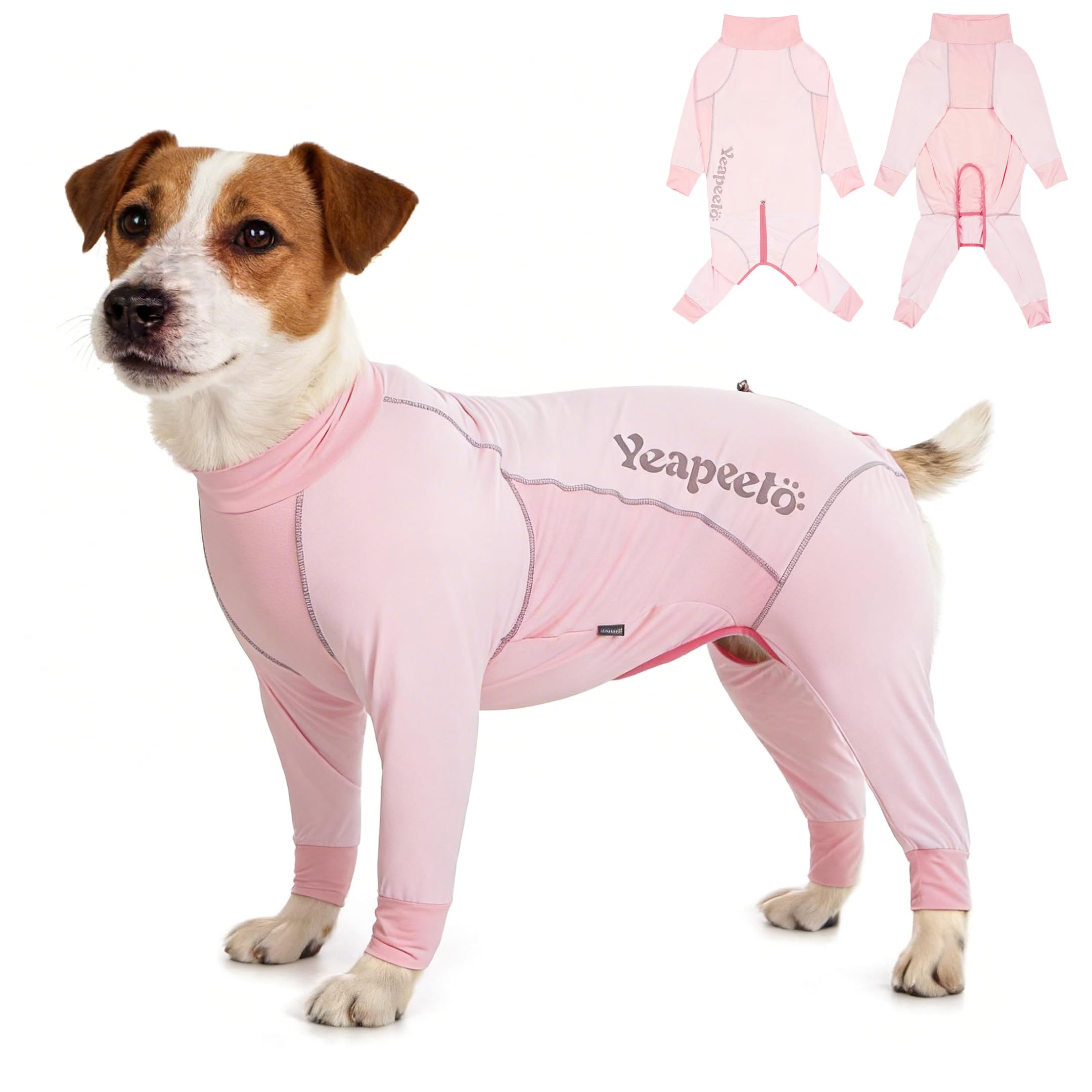 Dog Sun Protection Cooling Suit UPF 50+, Quick-Dry Breathable Jumpsuit for Large & Medium Dogs, Outdoor Dirt-Resistant Shedding Control Pet Apparel (