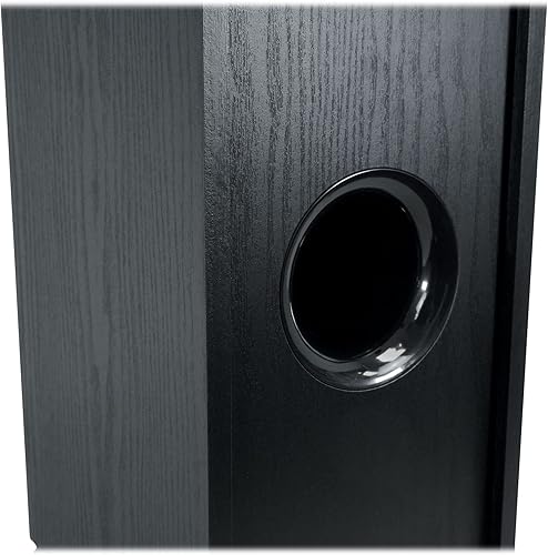 Miniatura 8 de Rockville (2) RockTower 68B Negro Home Audio Tower Altavoces Pasivos 8 Ohm
