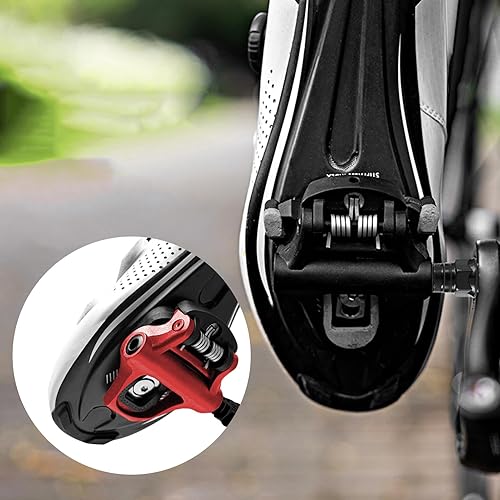 Miniatura 7 de WOWSPORT Mira KEO Estructura de fibra de carbono Pedales de bicicleta para ciclismo de carretera