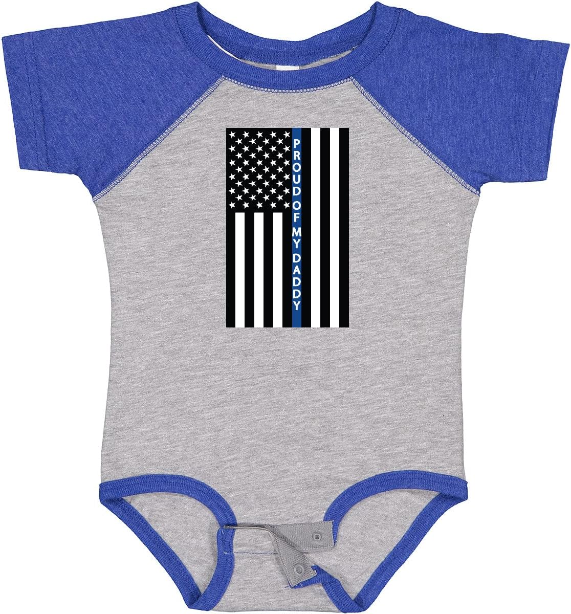 inktastic Police Officer Daddy Law Enforcement Baby Bodysuit