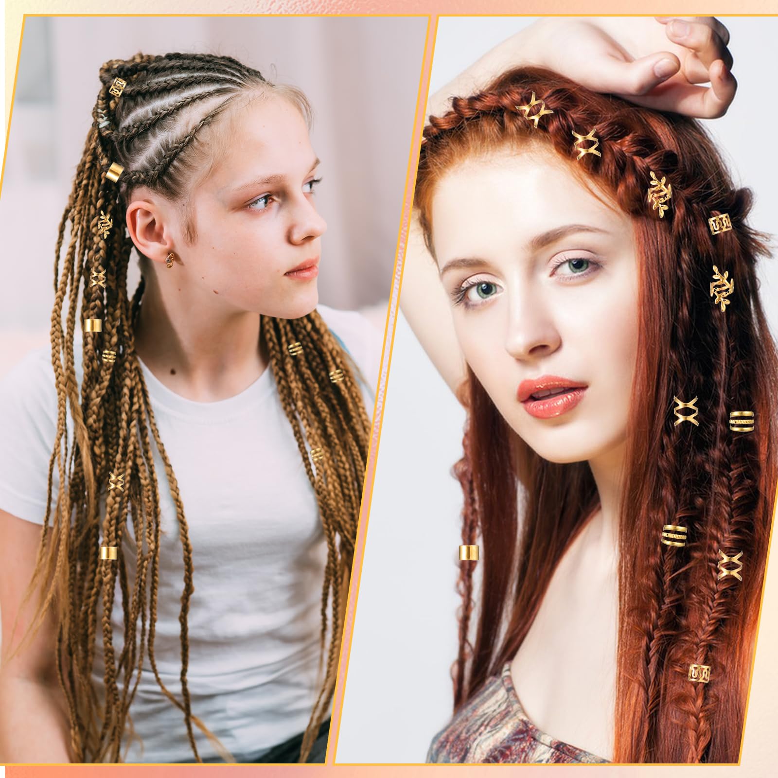 Amazon Gold and Black Decorative Hair Crowns Assortment Crown Moon main image 4