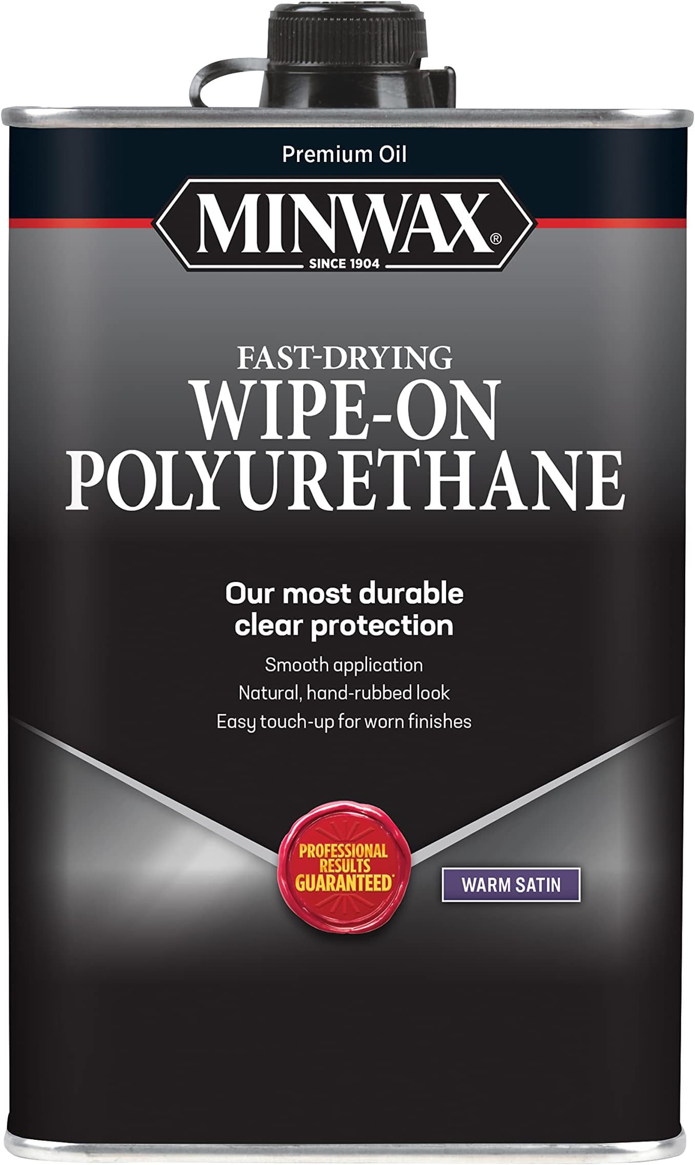 Oil-Based Wipe-On Polyurethane, 1 Quart, Satin
