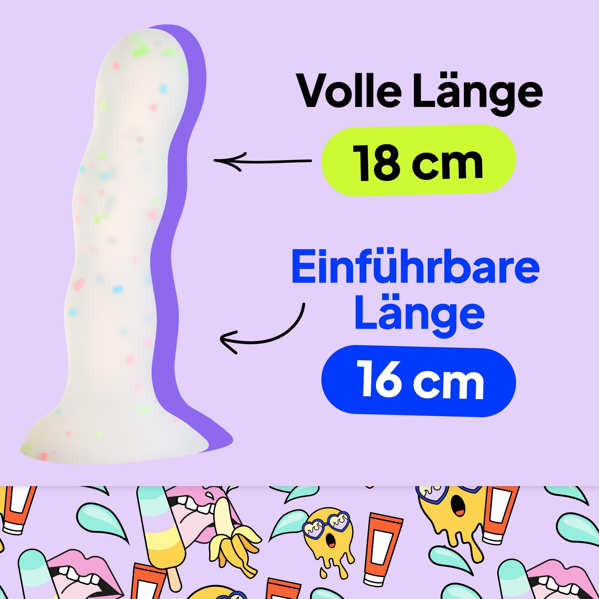 dildo mit saugnapf Hochwertiger Silikon-Dildo main image 0