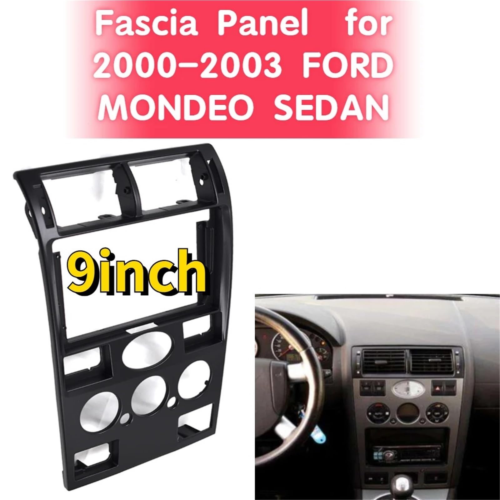 Panel Radio para Coche para Ford Mondeo Sedan 2000-2003