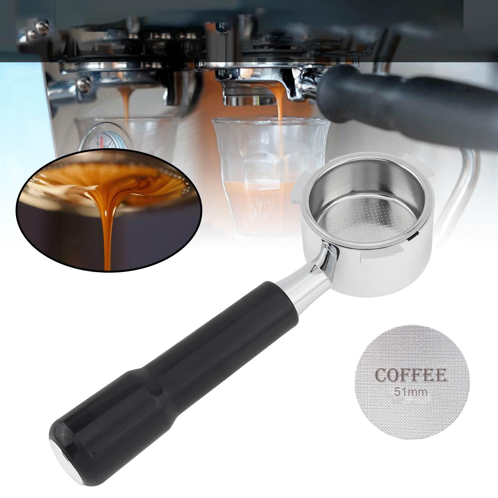 Amazon | Breville用54mmボトムレスポルタフィルター、エスプレッソ