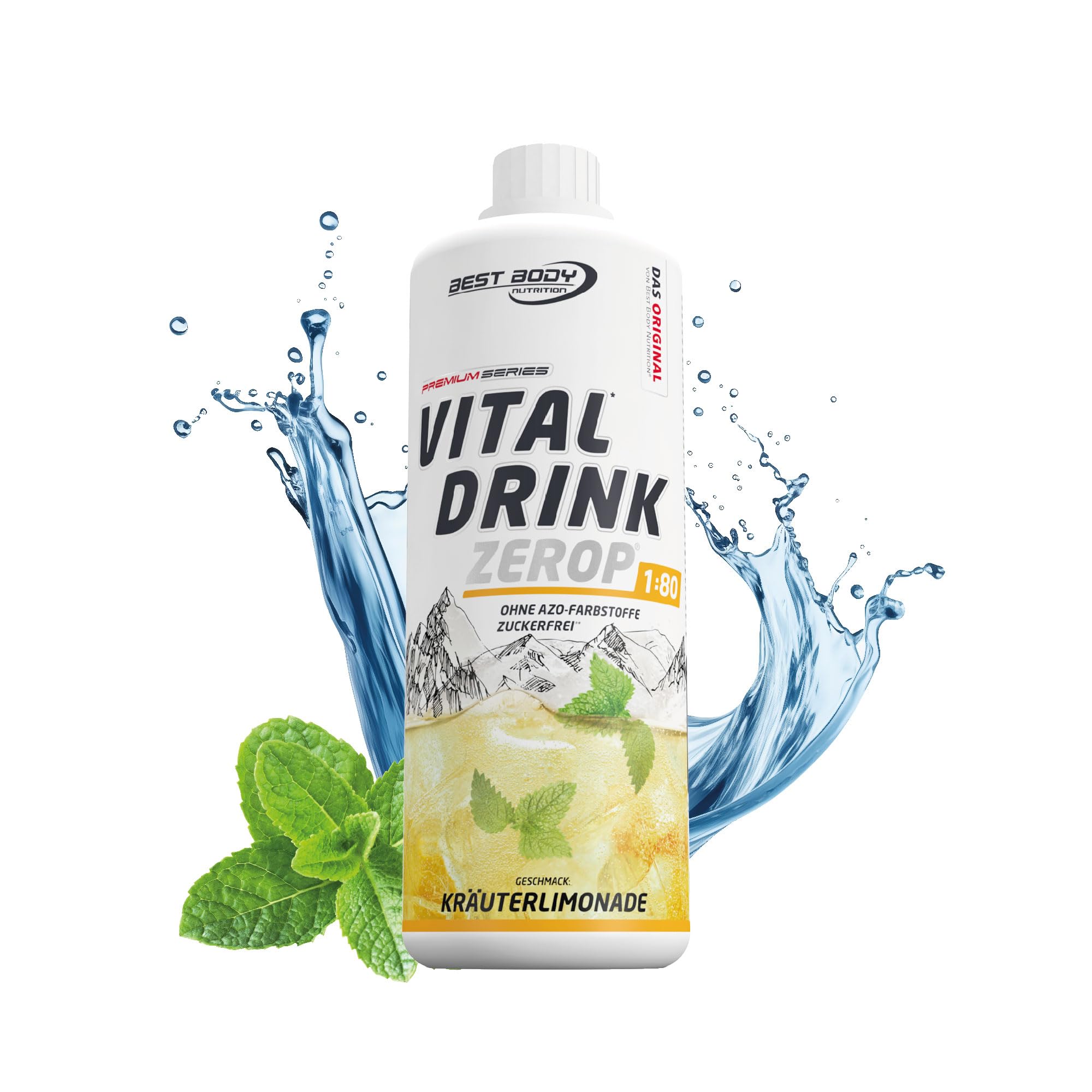 Best Body Nutrition Vital Drink ZEROP (Kräuterlimonade)