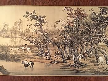 Amazon.co.jp: 故宮博物院(こきゅうはくぶついん) 蔵図 郊原牧马図 清