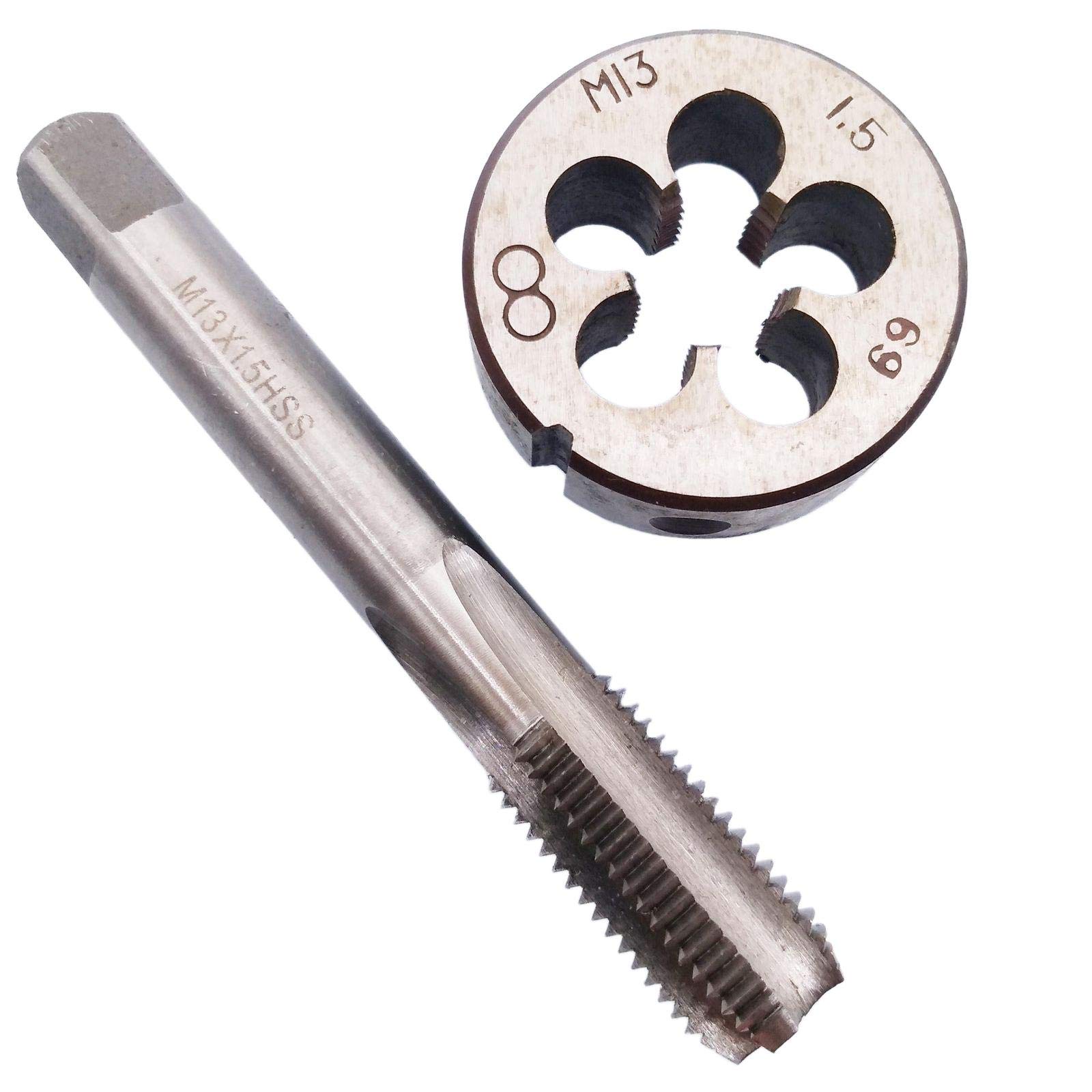 HSS M13 x 1.5mm Tap and M13 x 1.5mm Die Metric Thread Right Hand