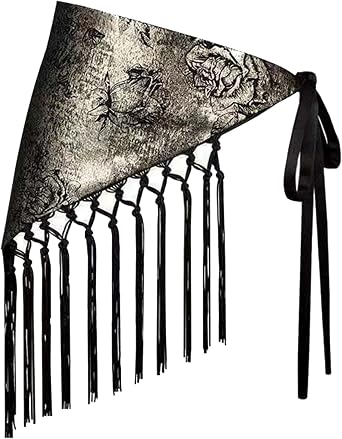 Long Skinny Scarf Belt for Women - Triangle Waist Sash Tie for Dresses, Fashion Accessory