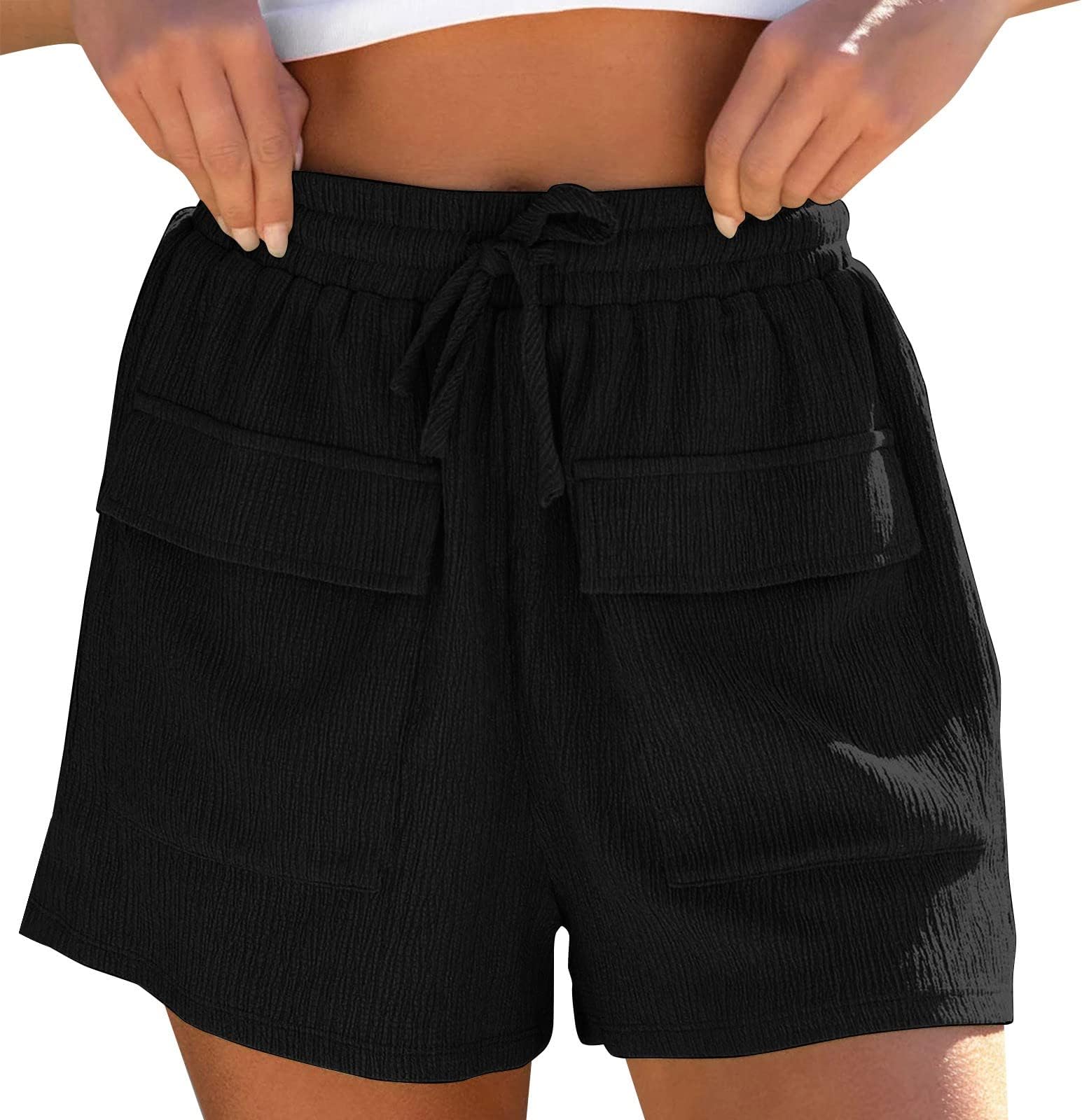wjiNFDFGSweat Shorts Women Cotton Home Shorts Loose Fashion Casual Sports Shorts Olive Skirts for Women Short