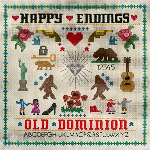 Portada del vinilo Happy Endings de Old Dominion