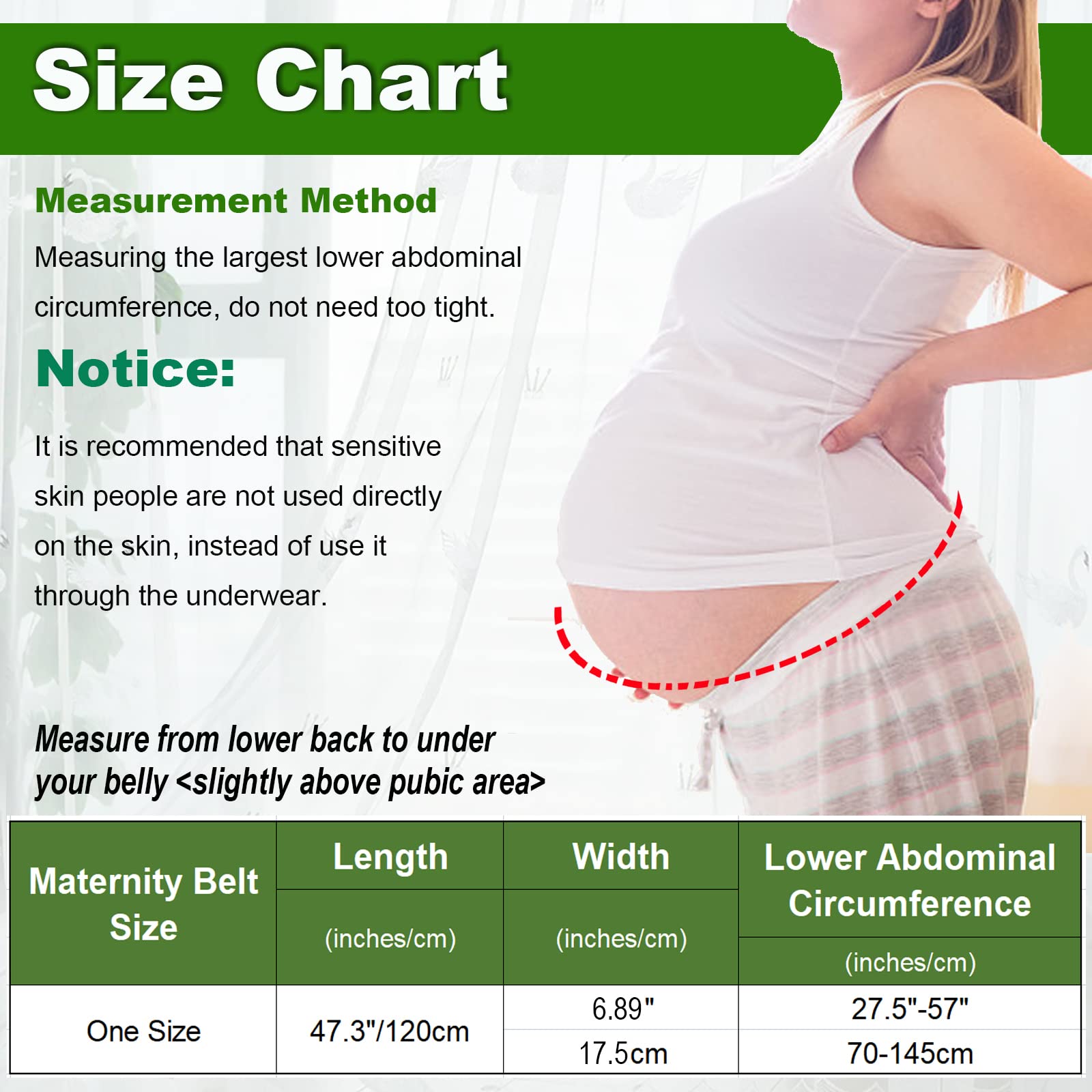 Wonder Care Pregnancy Belly Support Band Maternity Belt Girdle Adjustable  Brace for Pregnant Women Back, Waist and Pelvic Pregnancy Pain Relief (M:  38-42) 